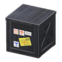 Black Shipping Stickers