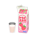 Strawberry-Flavored Milk
