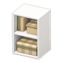 White Checkered Beige