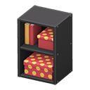 Black Two-Tone Dots