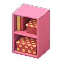 Pink Two-Tone Dots