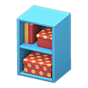 Blue Two-Tone Dots