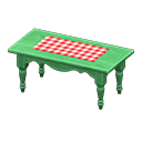 Green Red Gingham