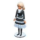 Medium-Length White Dress