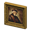 Gold Old Portrait