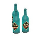 Light Blue Black Labels