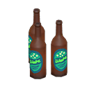 Brown Green Labels