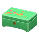 Green Red Flowers