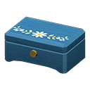 Blue White Flower