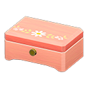 Pink Wood White Flower