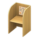 Light Brown Café Menu