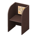 Dark Brown Café Menu