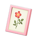 Pink Pressed Flower