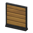 Black Horizontal Planks