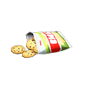 Chocolate-Chip Cookies Green & Red