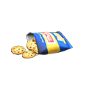 Chocolate-Chip Cookies Blue & Yellow