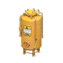 Yellow Warning Label