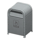 Silver Flammable Garbage