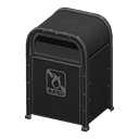 Black Nonflammable Garbage