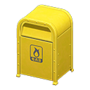 Yellow Flammable Garbage