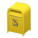 Yellow Nonflammable Garbage