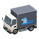 White Refrigerated Truck