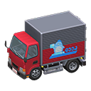 Red Refrigerated Truck