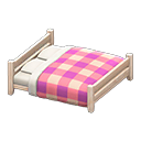 White Wood Pink