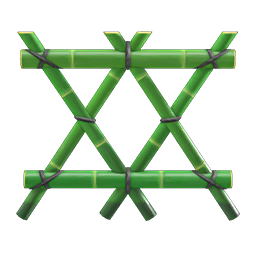 Green Bamboo Fence(50)