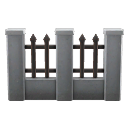 Iron-And-Stone Fence(50)
