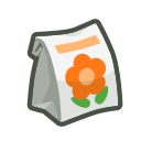 Orange-Windflower Bag(10)