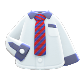 Red-Striped Necktie