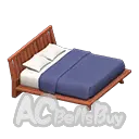 Cherry Wood x Dark Blue