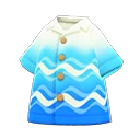 blue hotel aloha shirt(No Variations)