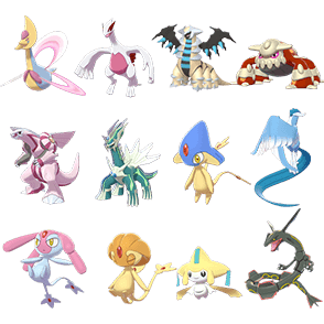 Legendary Pokémon Bundle(27)