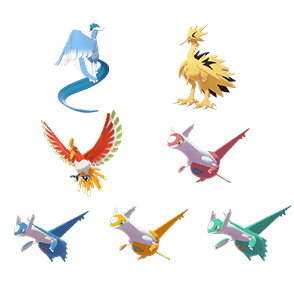 Sky Legendary Pokémon(7)