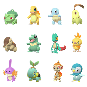 Starter Pokemon Bundle (Baby)