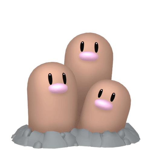 #0051 Dugtrio