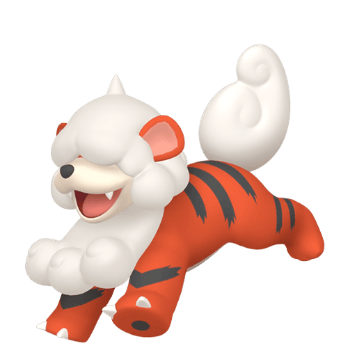 #0058 Growlithe Hisuian Form