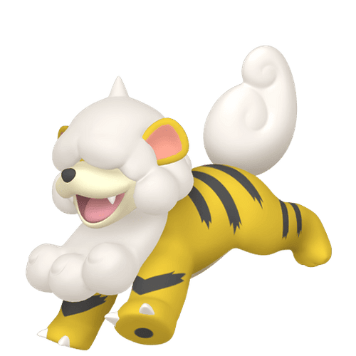 #0058 Growlithe Hisuian Form