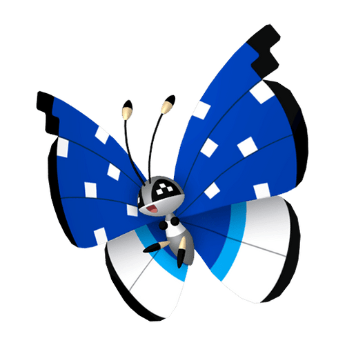 #0666 Vivillon Polar Pattern