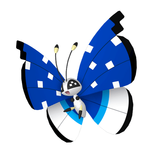 #0666 Vivillon Polar Pattern