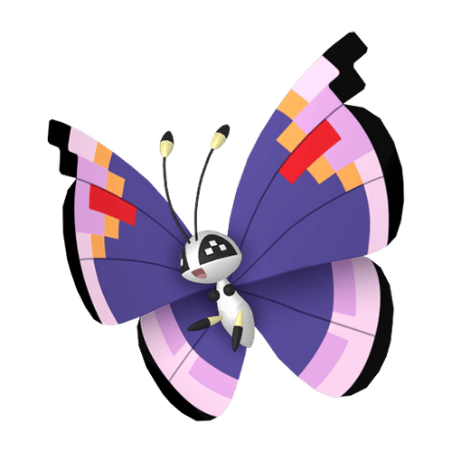 #0666 Vivillon Elegant Pattern