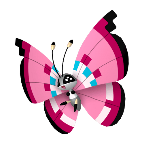 #0666 Vivillon Meadow Pattern