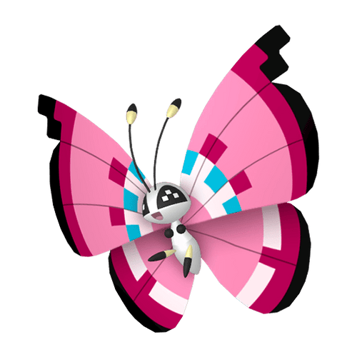 #0666 Vivillon Meadow Pattern