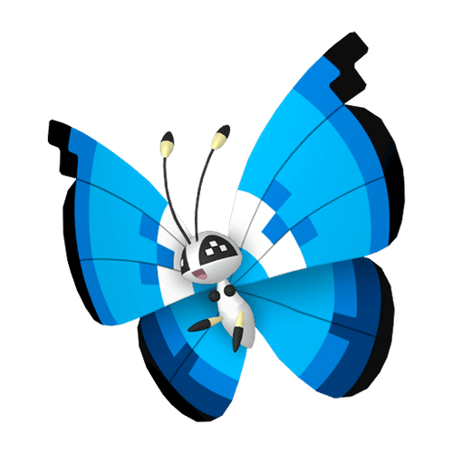 #0666 Vivillon Marine Pattern