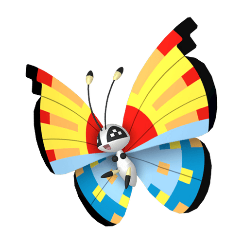 #0666 Vivillon Ocean Pattern