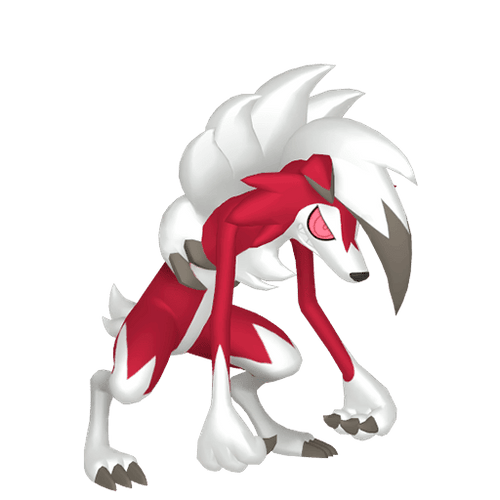 #0745 Lycanroc Midnight Form