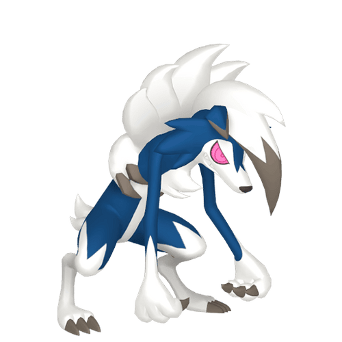 #0745 Lycanroc Midnight Form
