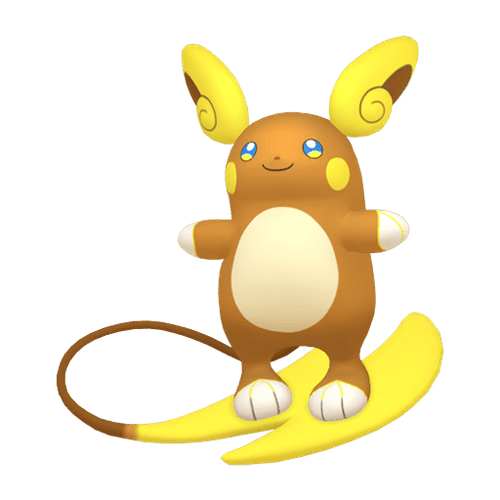 #0026 Raichu Alolan Form